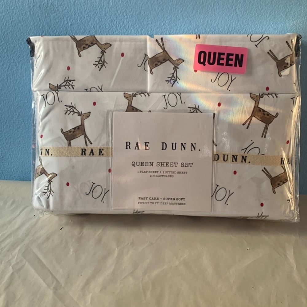 COPY - Rae Dunn Christmas sheets set